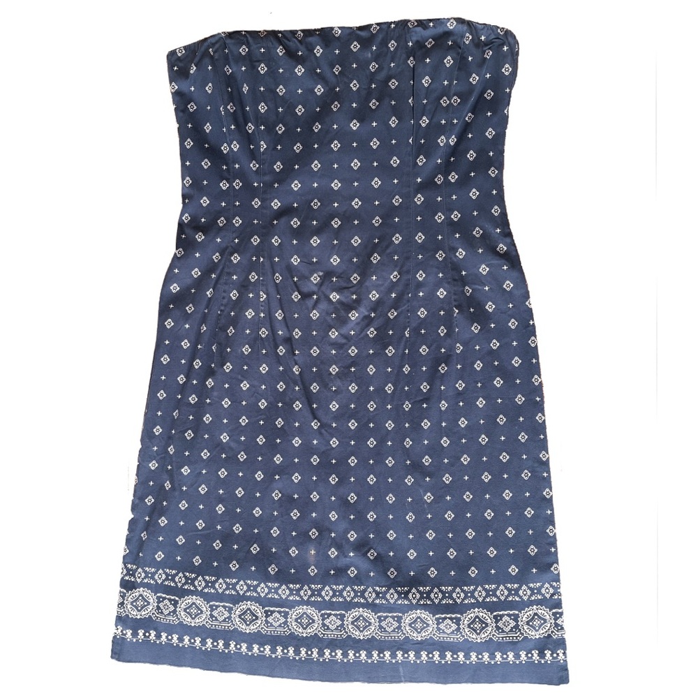 Vintage RRL fitted strapless mini dress size 4